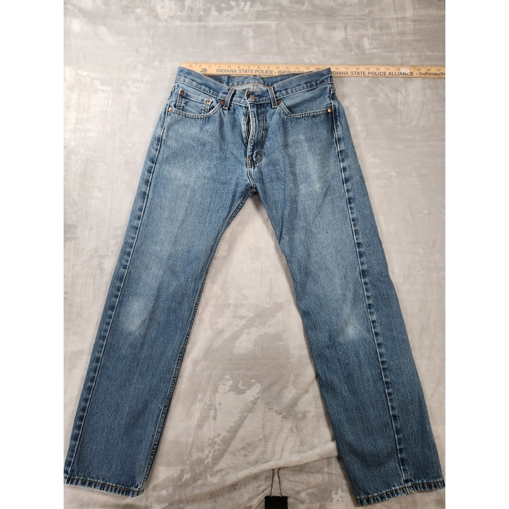 Levis Strauss & CO 505 Jeans Men's Size 32X32‎ Medium Wash Blue Straight Leg